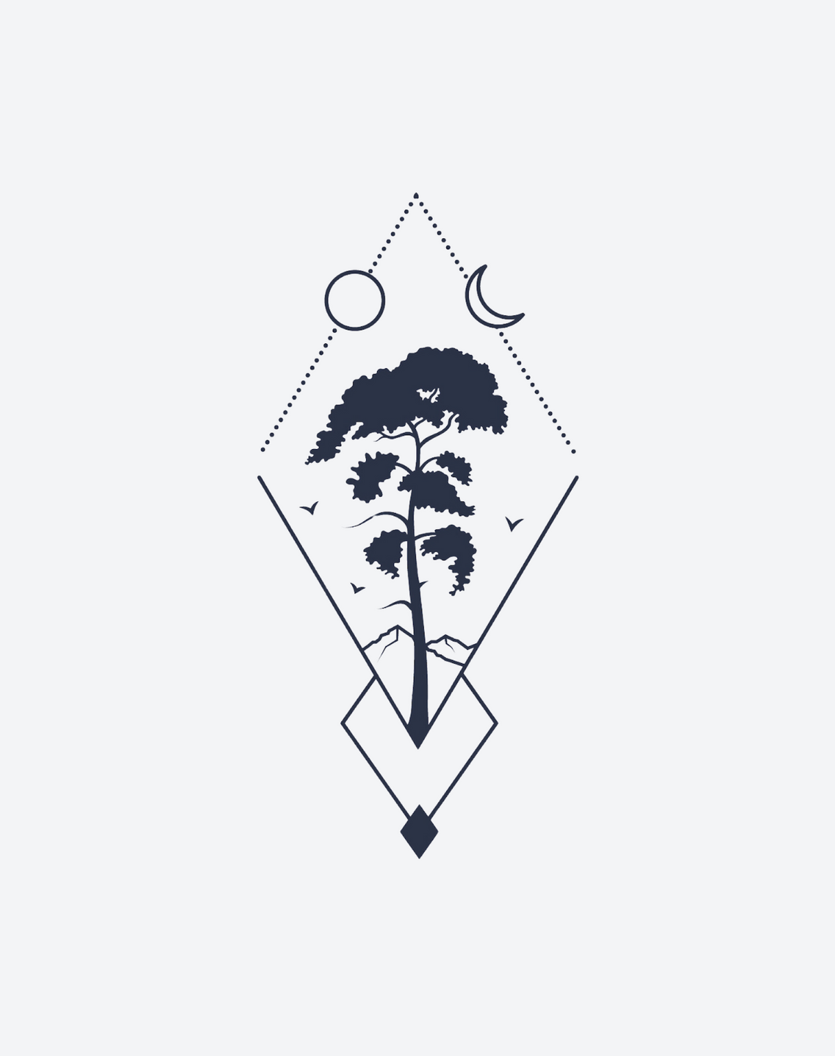 Angular Forest 2 Pcs