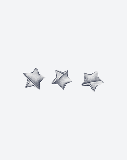 Paper Stars 2 Pcs
