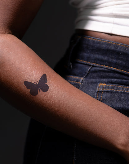Blacked Out Butterfly 2 Pcs