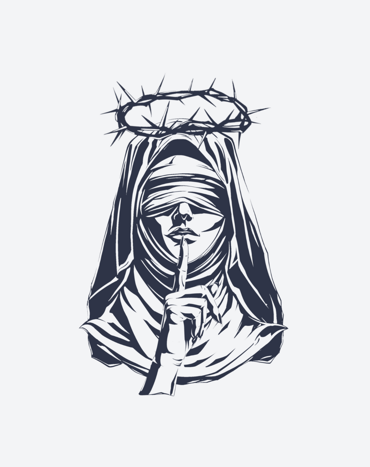 Blind Nun 2 Pcs