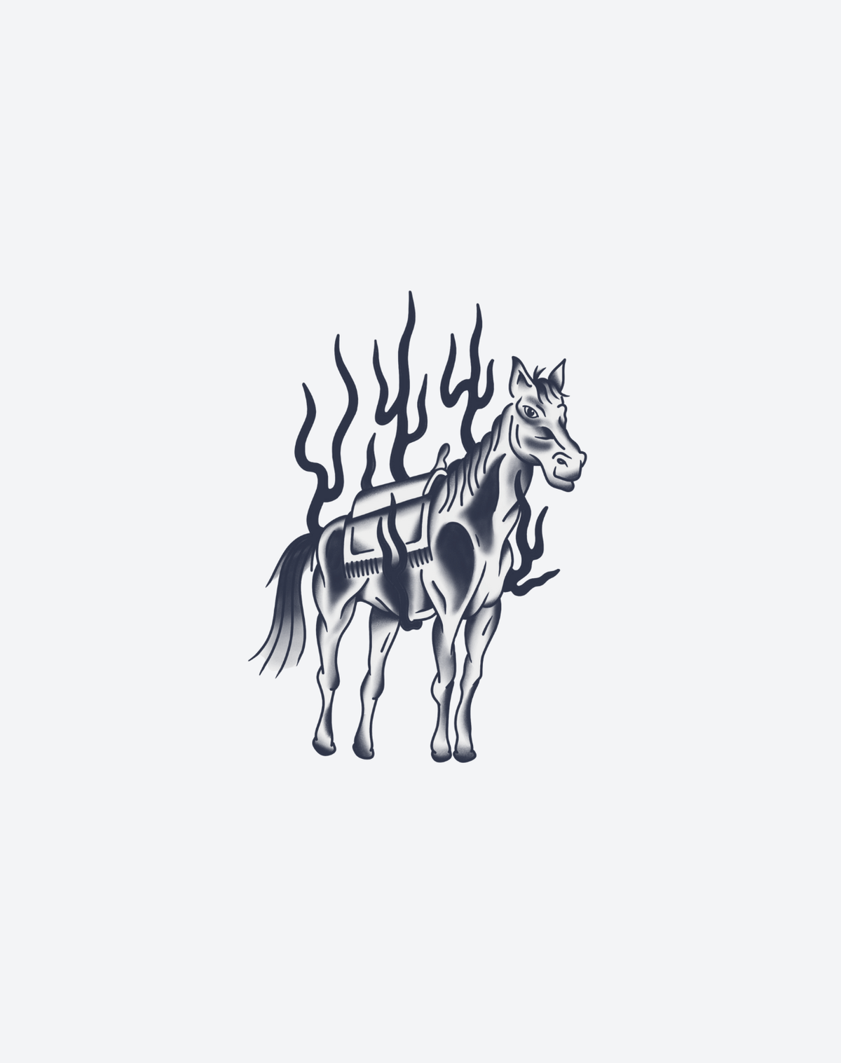 Burning Stallion 2 Pcs