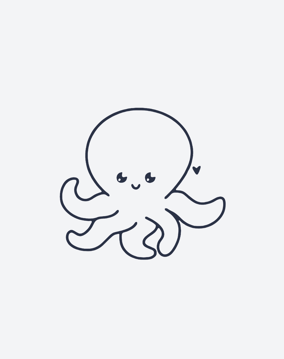 Cute Octopus 2 Pcs