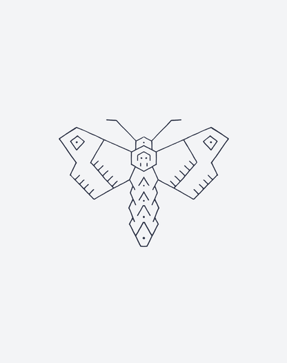 Death Moth 2 Pcs