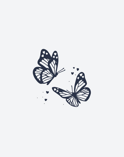 Dainty Butterfly 2 Pcs