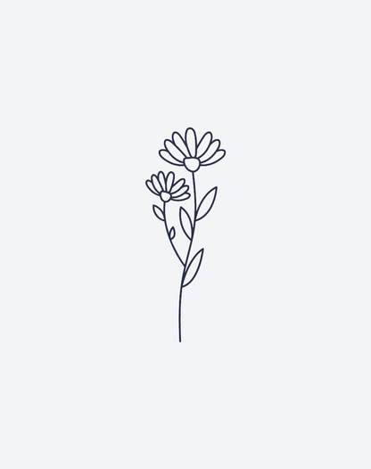 Fine Line Petals 2 Pcs