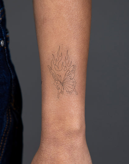 Flame Kissed Wings 2 Pcs