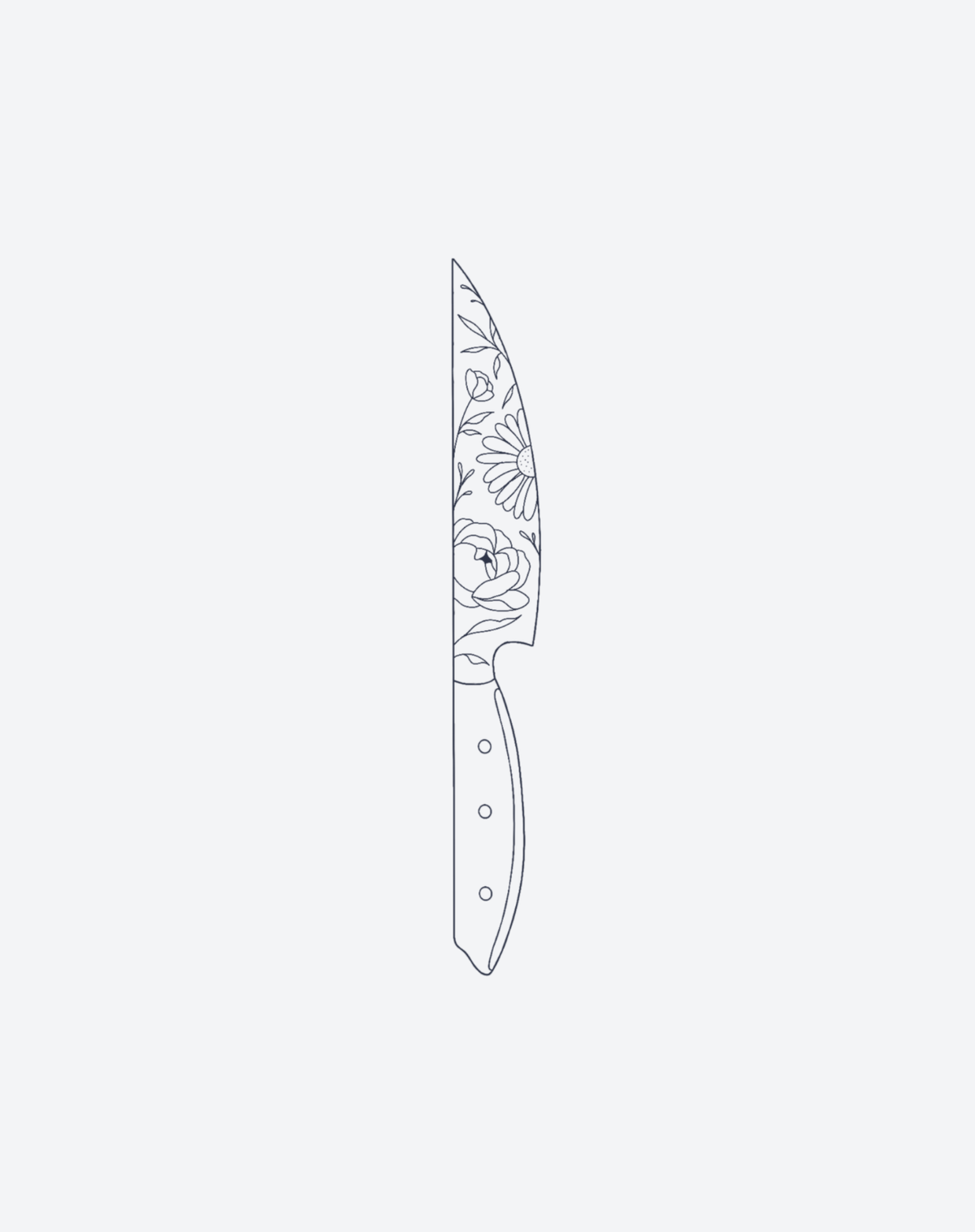 Floral Blade 2 Pcs