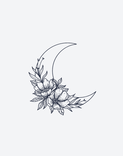 Flowery Moon 2 Pcs
