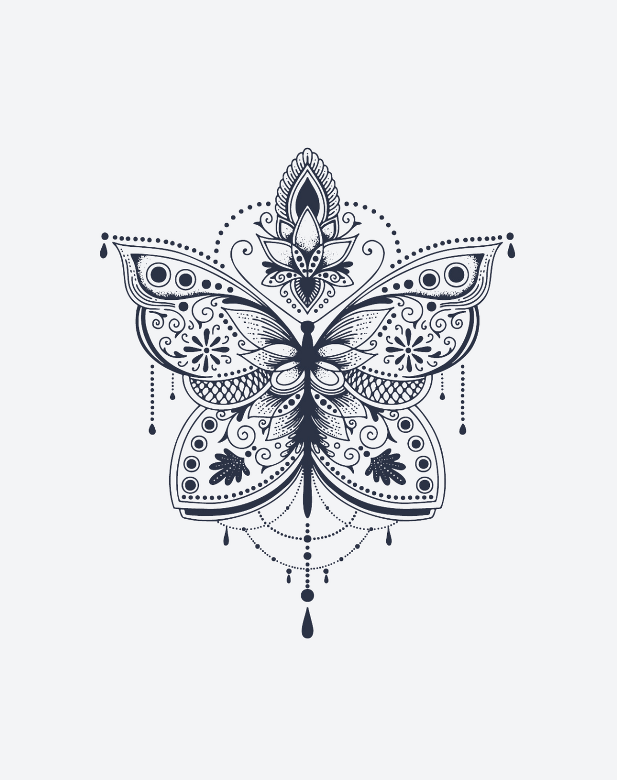 Fluttering Mandala