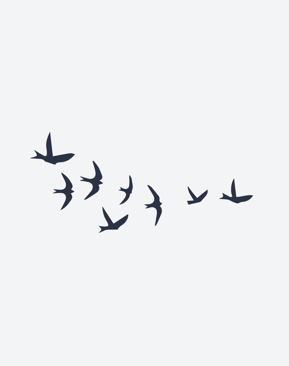 Flying Birds 2 Pcs