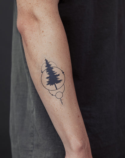 Geometric Pine 2 Pcs