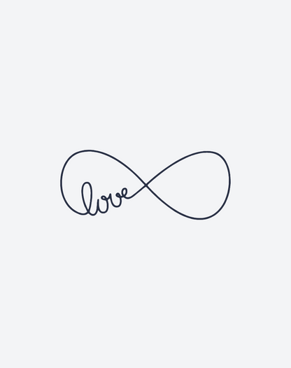 Infinity Love 2 Pcs