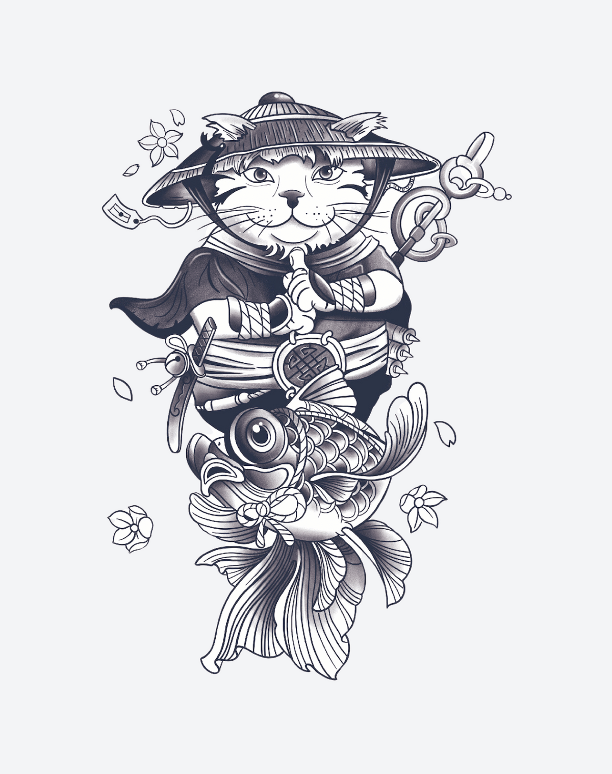 Samurai Cat