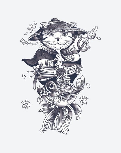 Samurai Cat