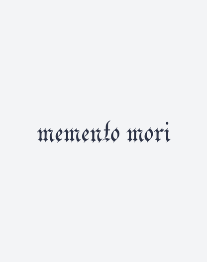 Memento Mori 2 Pcs