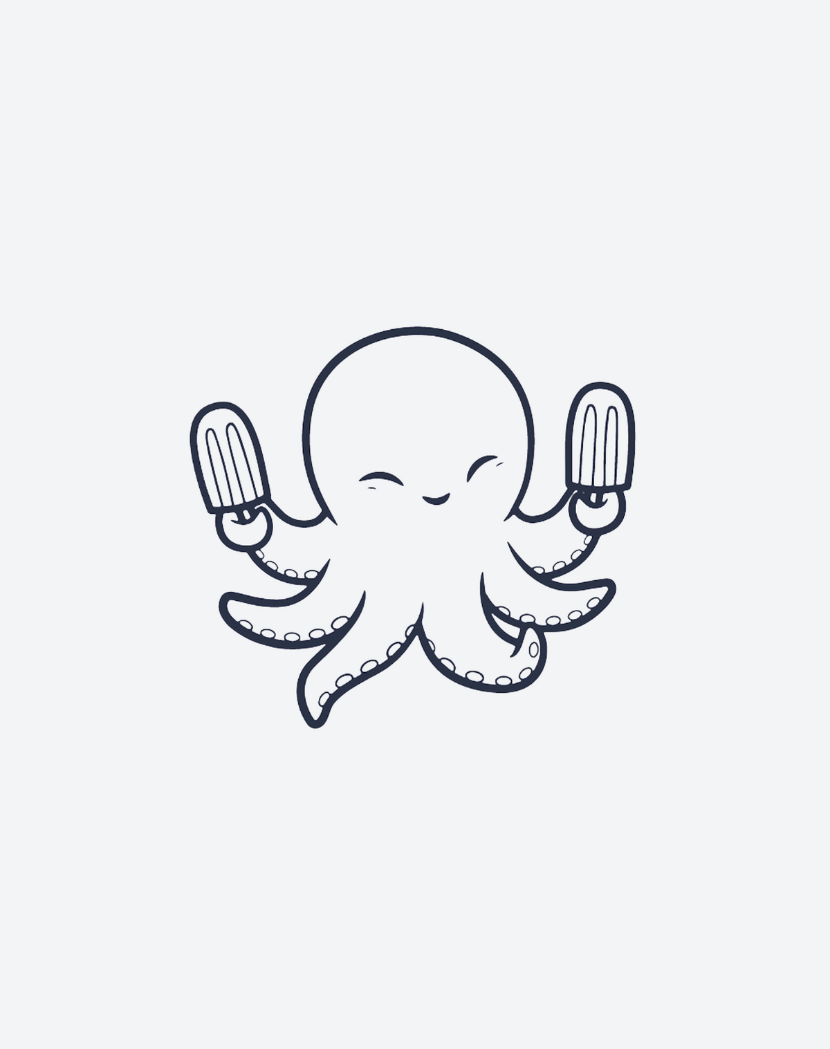 Octopus Vibes 2 Pcs