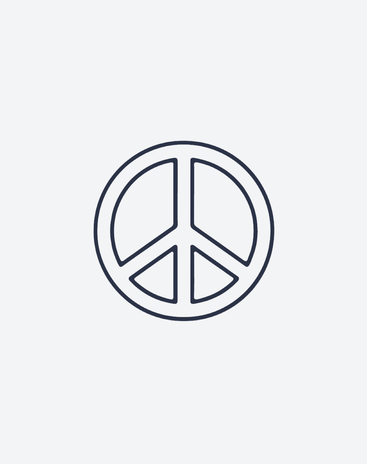 Peace 2 Pcs
