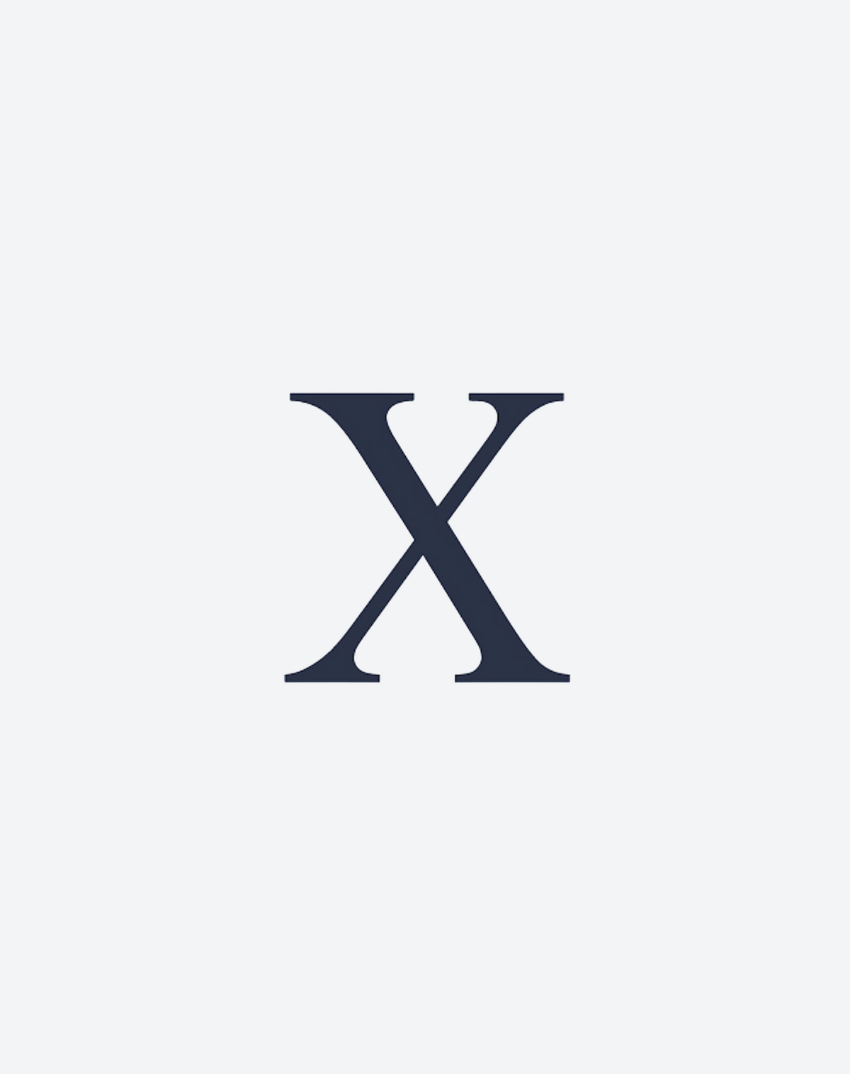 Roman Numeral: X 2 Pcs