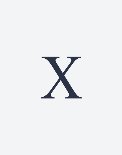 Roman Numeral: X 2 Pcs