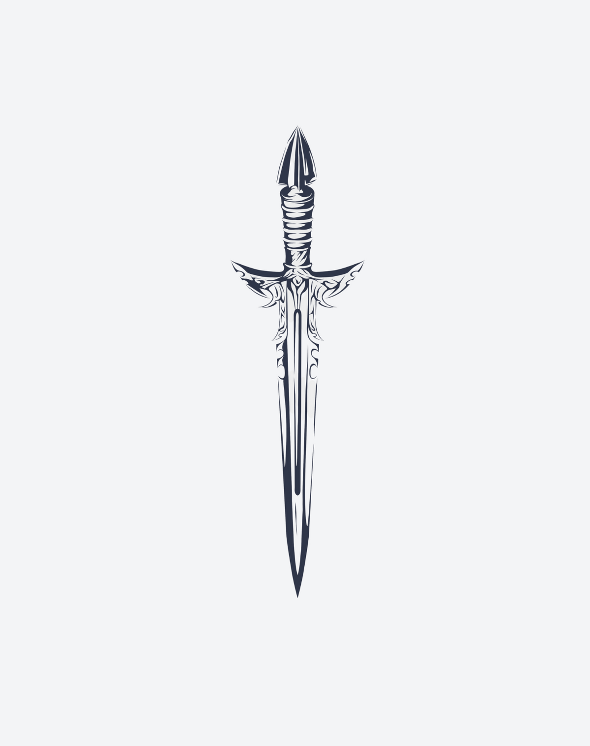Serrated Sword 2 Pcs