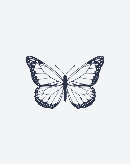 Simple Butterfly 2 Pcs