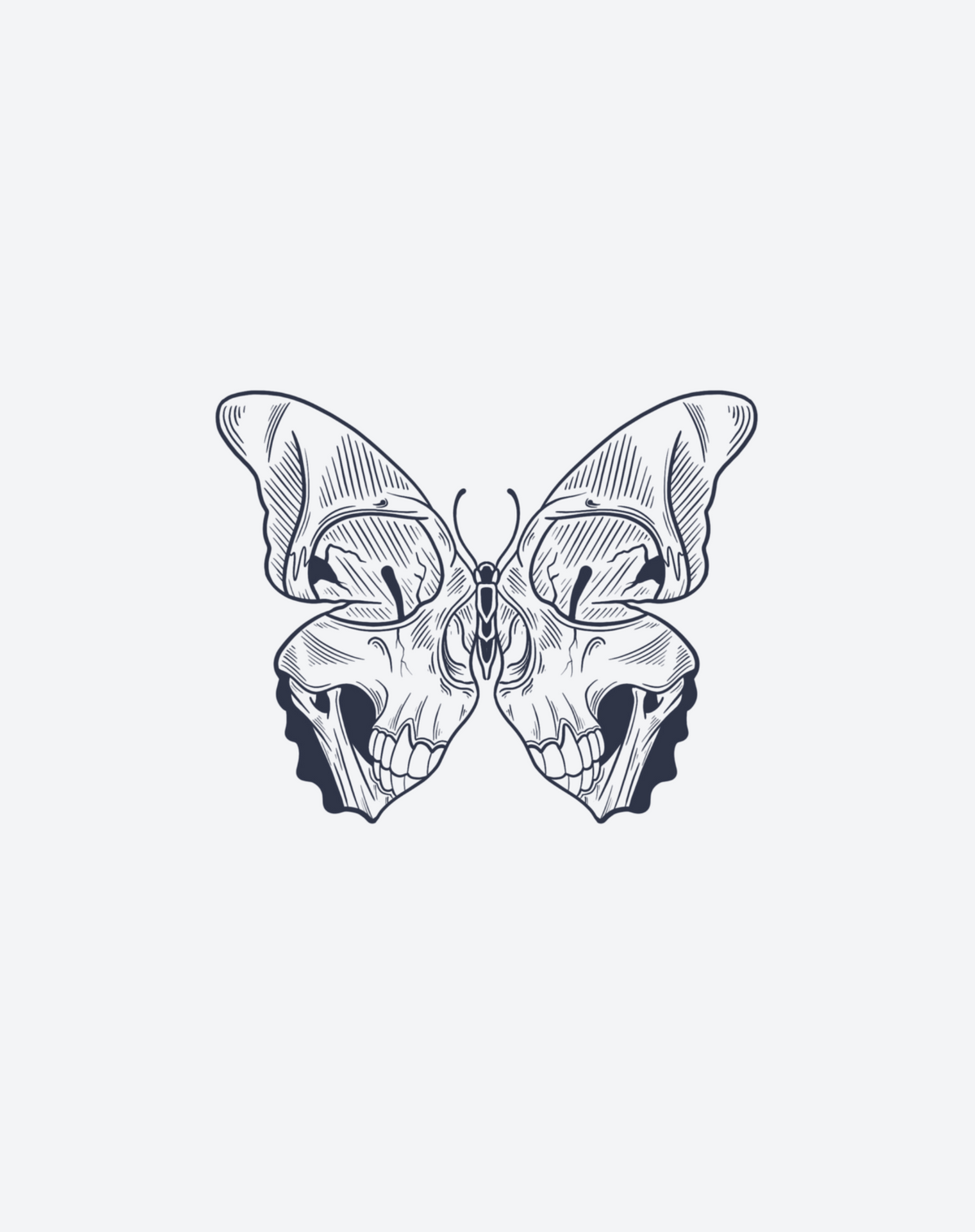 Skull Butterfly