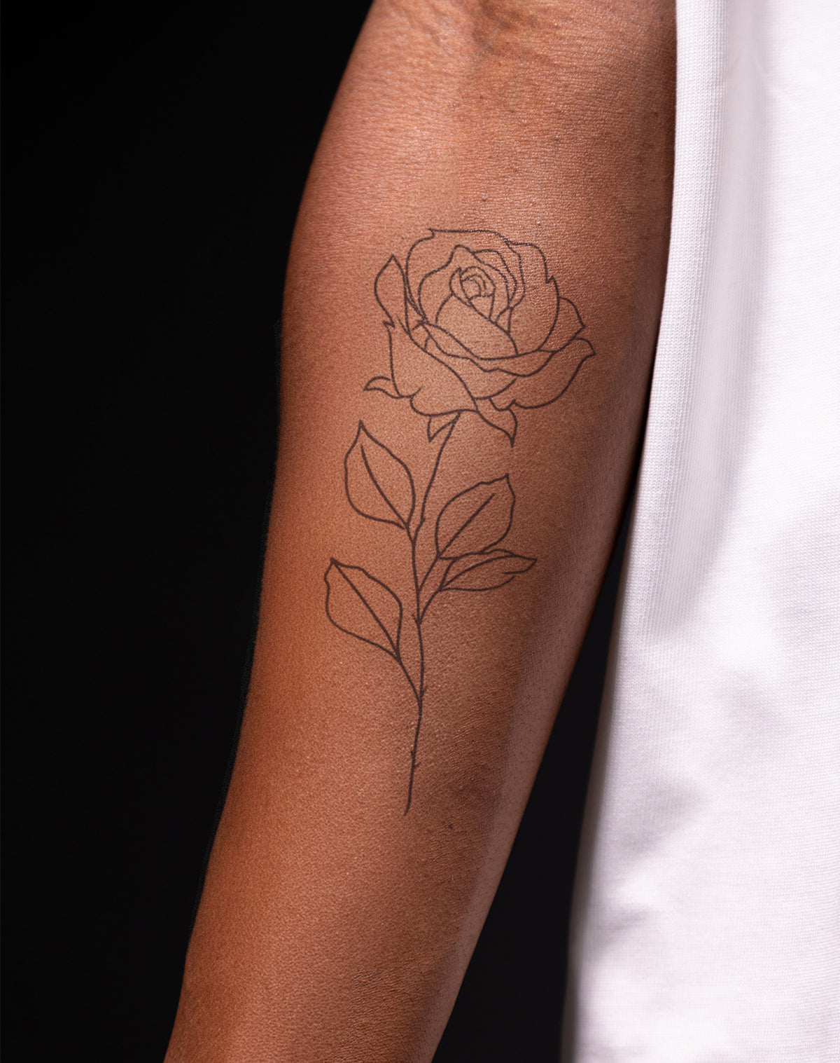 Stencil Rose