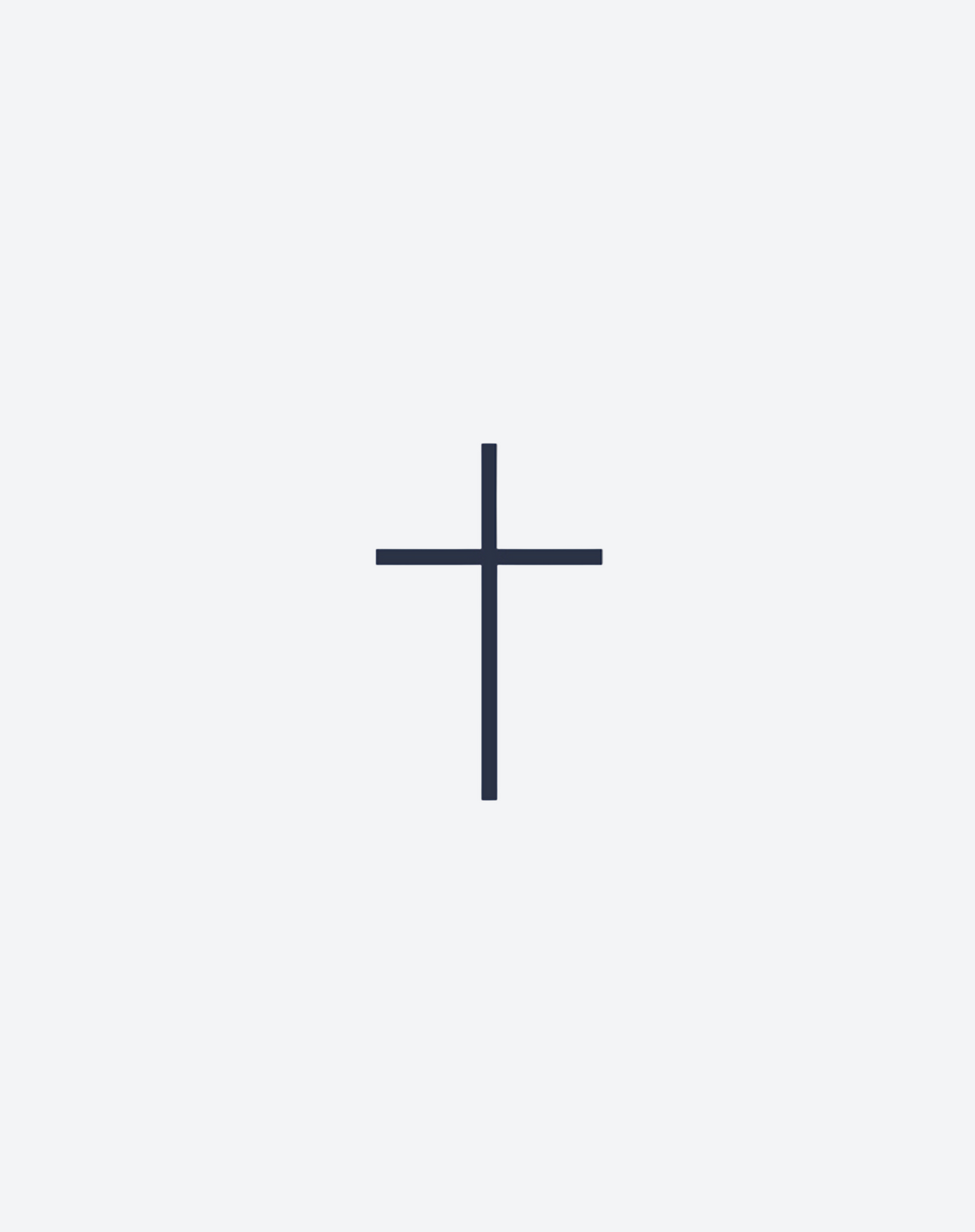 Tiny Cross 2 Pcs