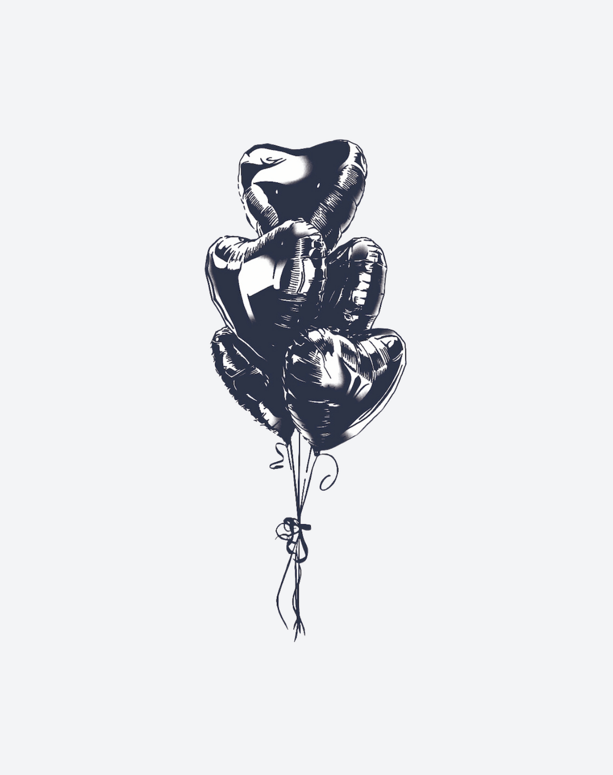 Valentine Balloons 2 Pcs